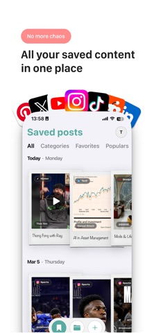 Collecta: Save & Create Posts screenshot