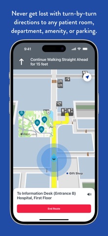 UK HealthCare iPhone screenshot