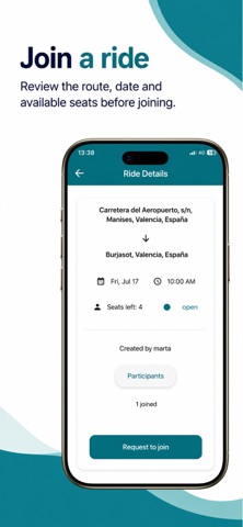 ShareCab. iPhone screenshot