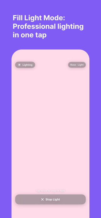 LightBox - Selfie & Fill Light Screenshot 3 of 4
