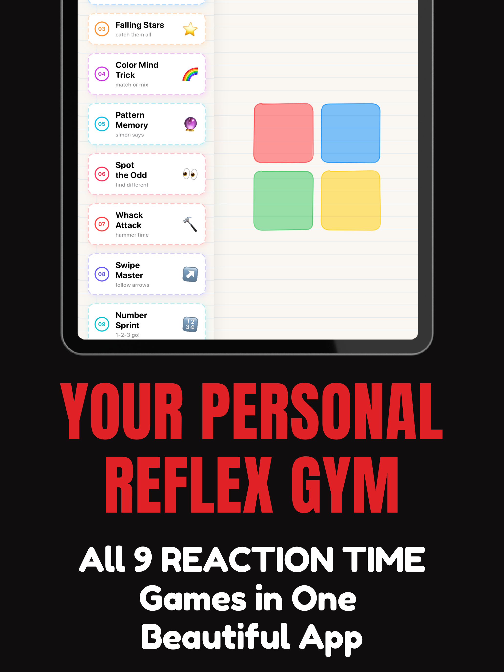 Reaction Time & Reflex Games screenshot 15