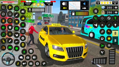 City Car Driving: Taxi Games Screenshot