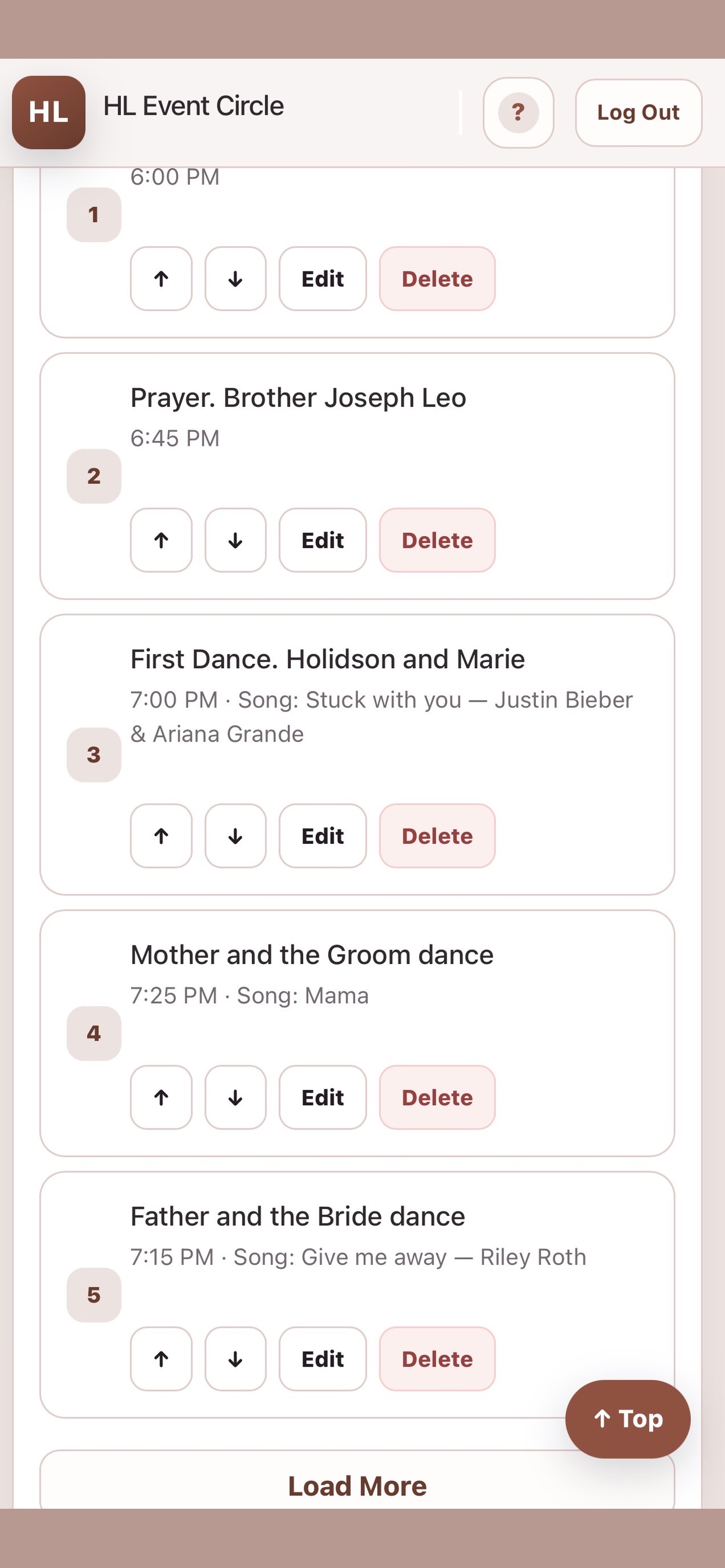 Screenshot 4 of HL Event Circle