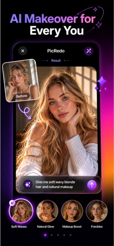 Retouch: Face & Photo Editor iPhone screenshot