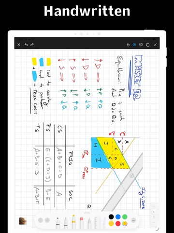 HandyWrite - cute notepad iPad screenshot