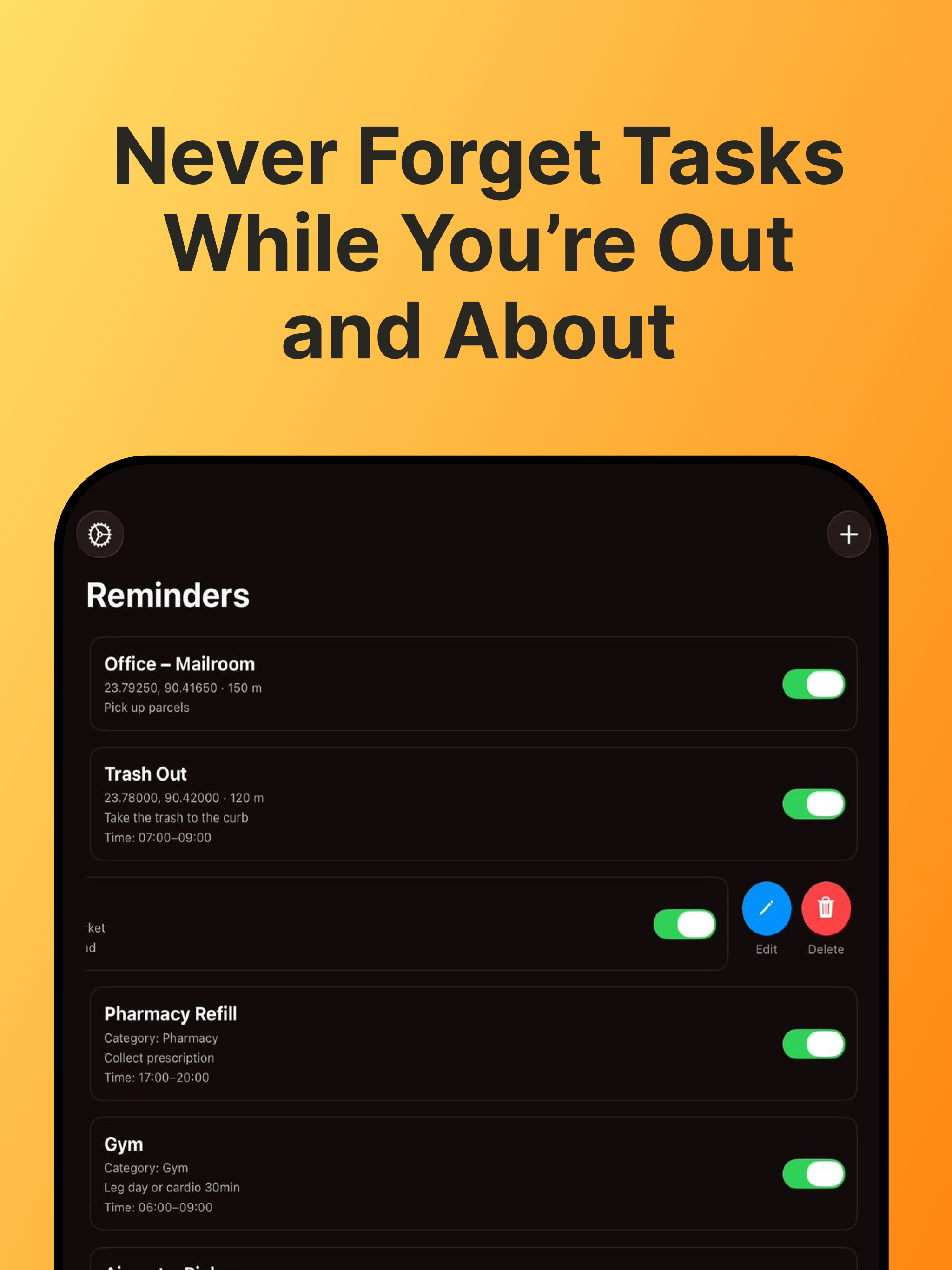 GeoReminder: Location Reminder screenshot 13