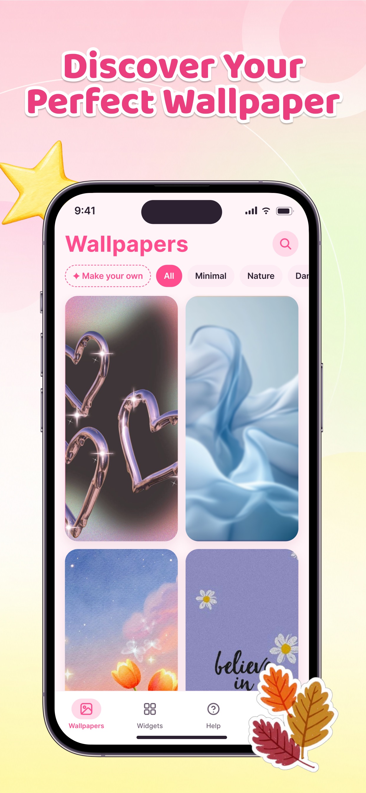 Screenshot 1 of ThemeFit: Widgets & Wallpapers