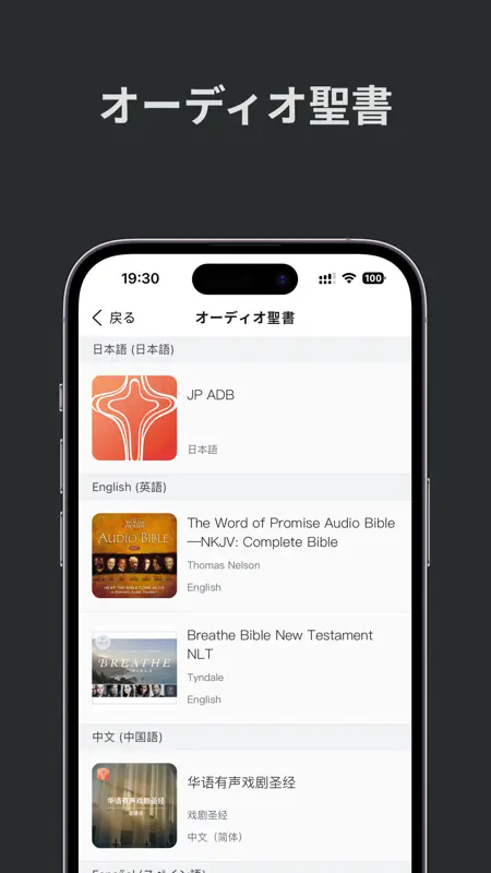 ともに聴く聖書 PRS Bible screenshot 3 of 6