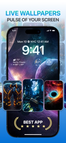 Wallpaper Maker: Video to Live iPhone screenshot