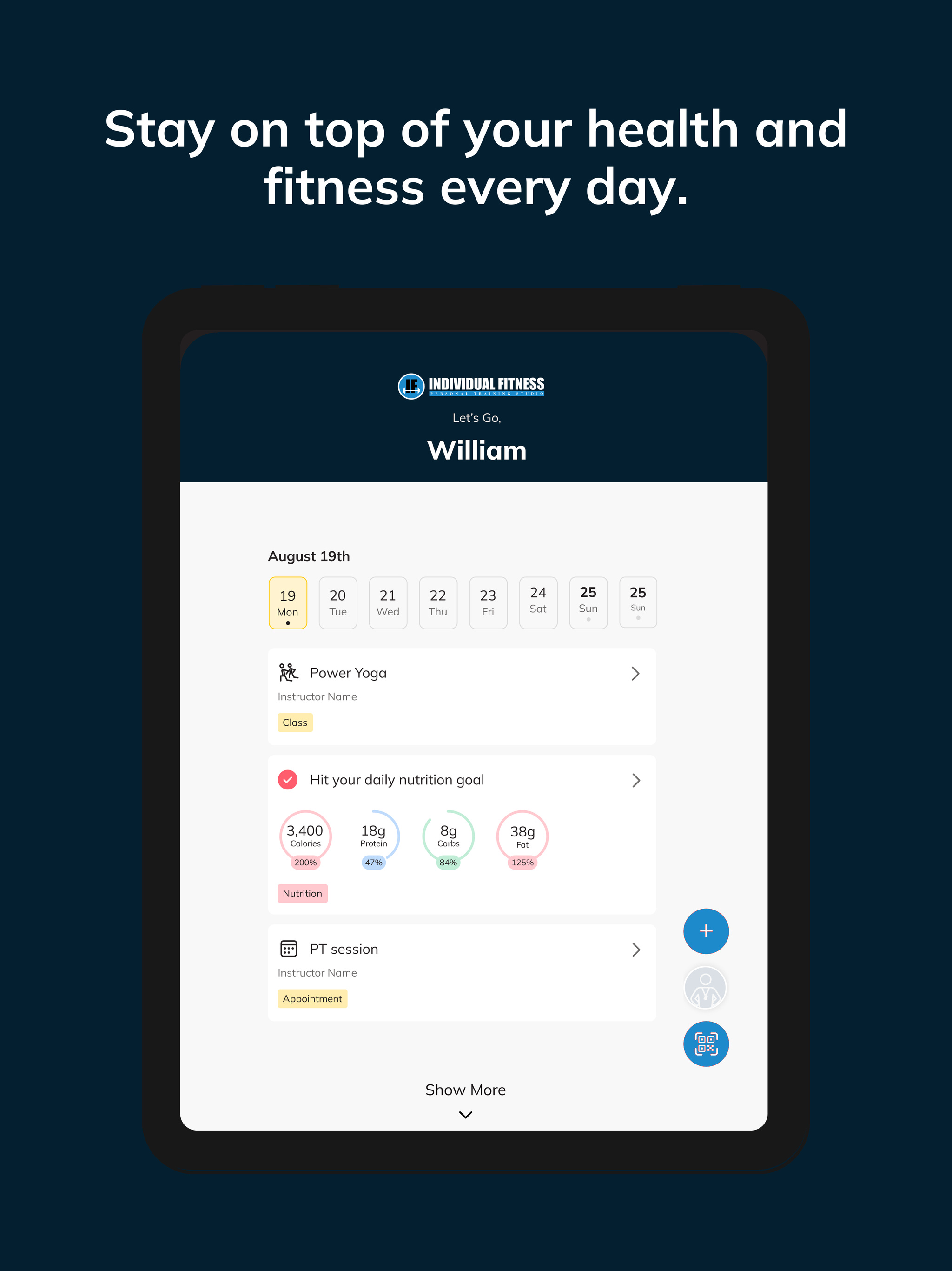 Individual Fitness screenshot 8