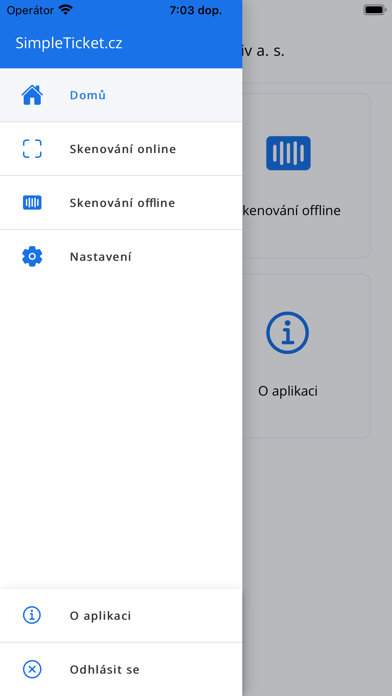 SimpleTicket.cz Screenshot
