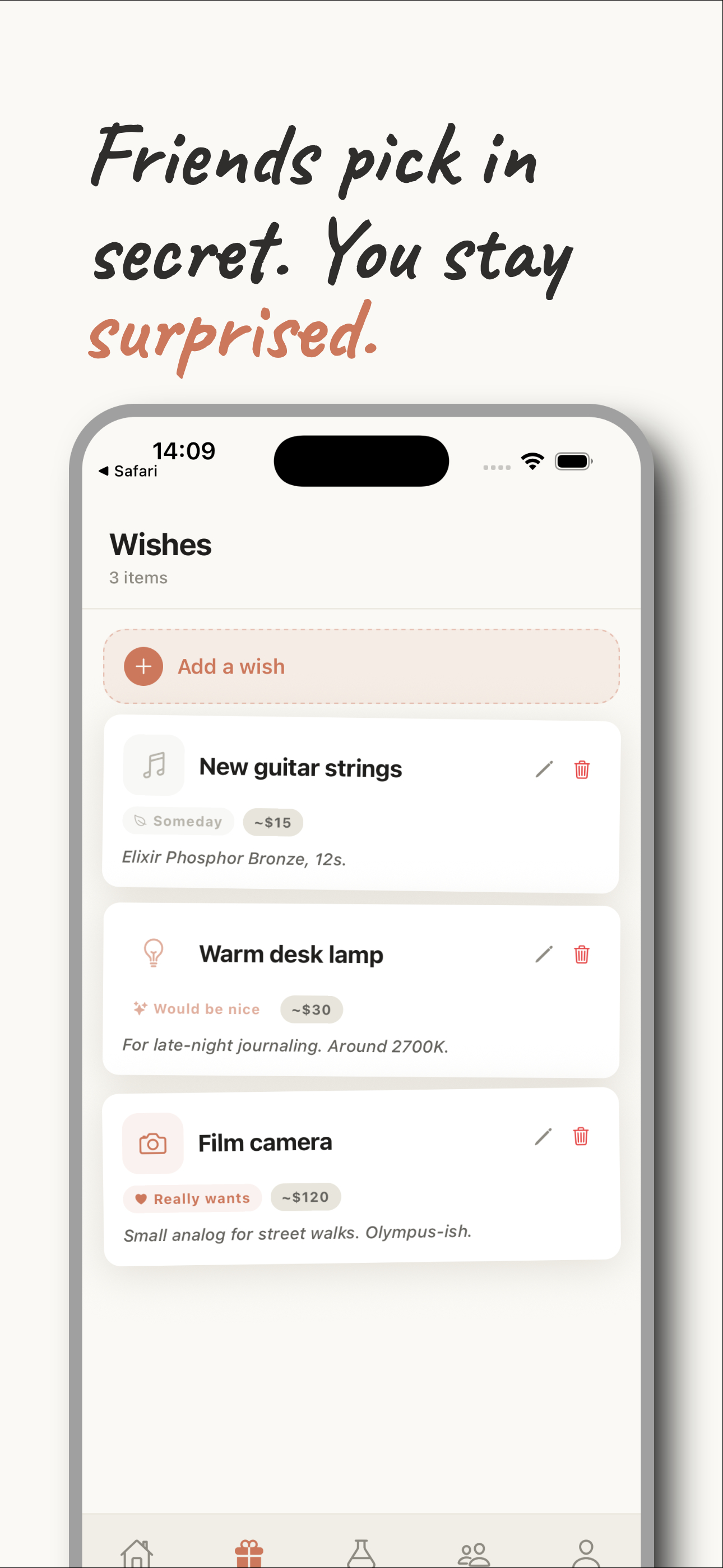 Friemind — Close Friends Notes screenshot 3
