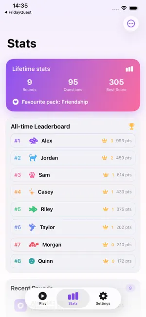 FriendQuiz Buzz screenshot 2