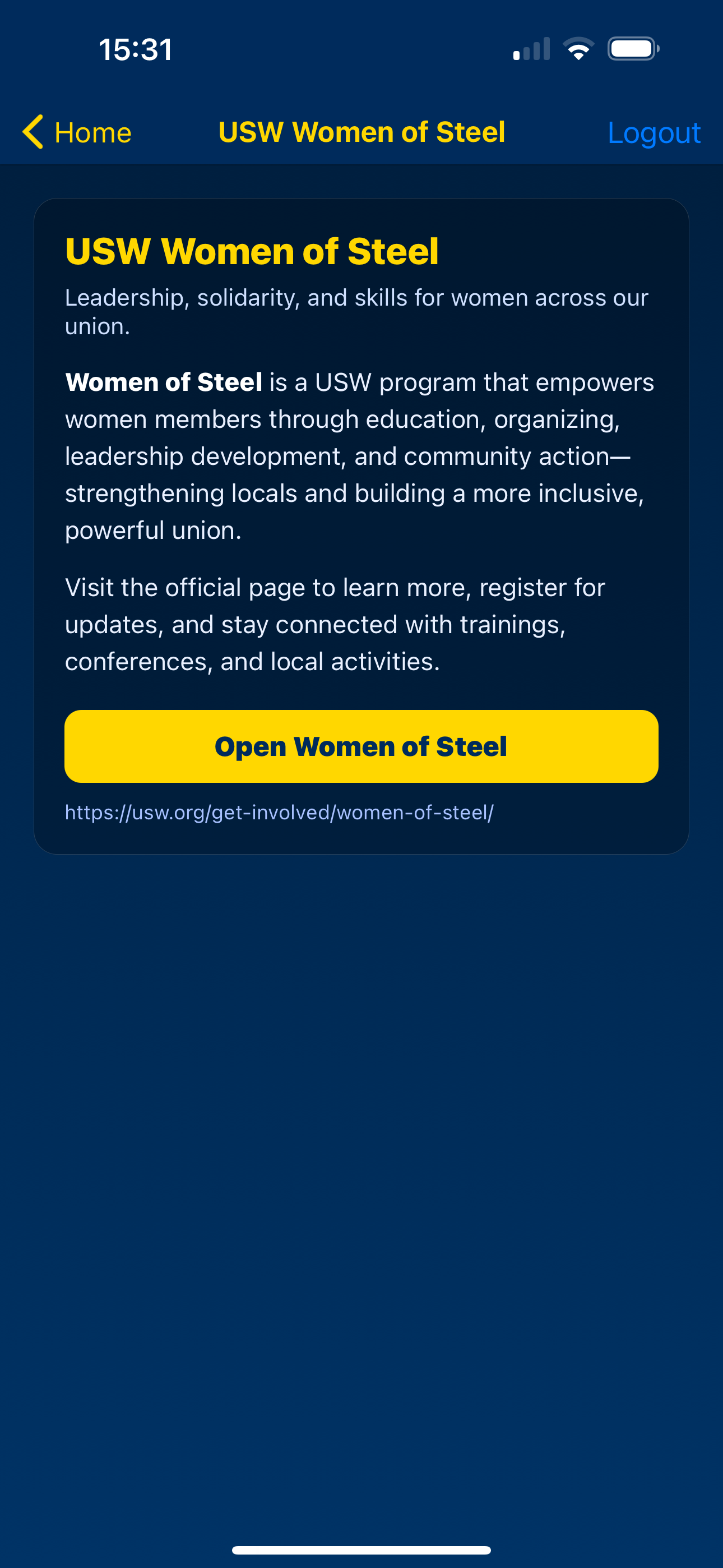 USW BASF Local 13-620 screenshot 5