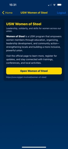 USW BASF Local 13-620 iPhone screenshot