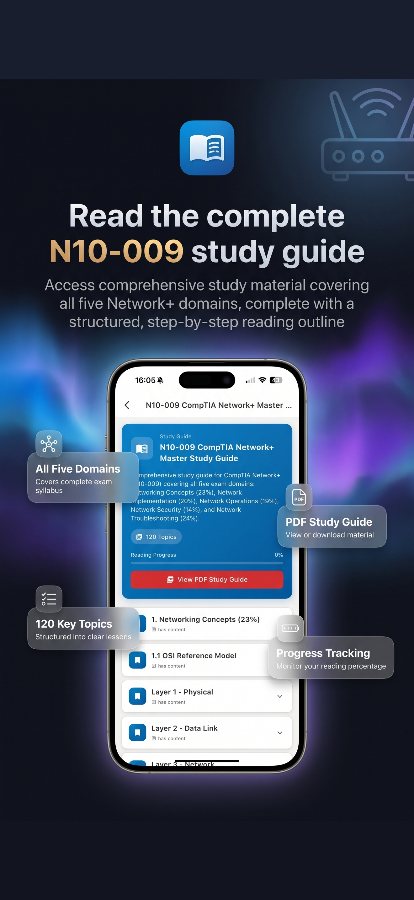CompTIA Net+ N10-009 ®ExamCert