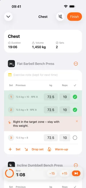 Gainwerk: Gym & Workout Log screenshot 2