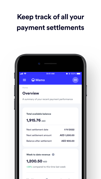 Mamo Business Screenshot