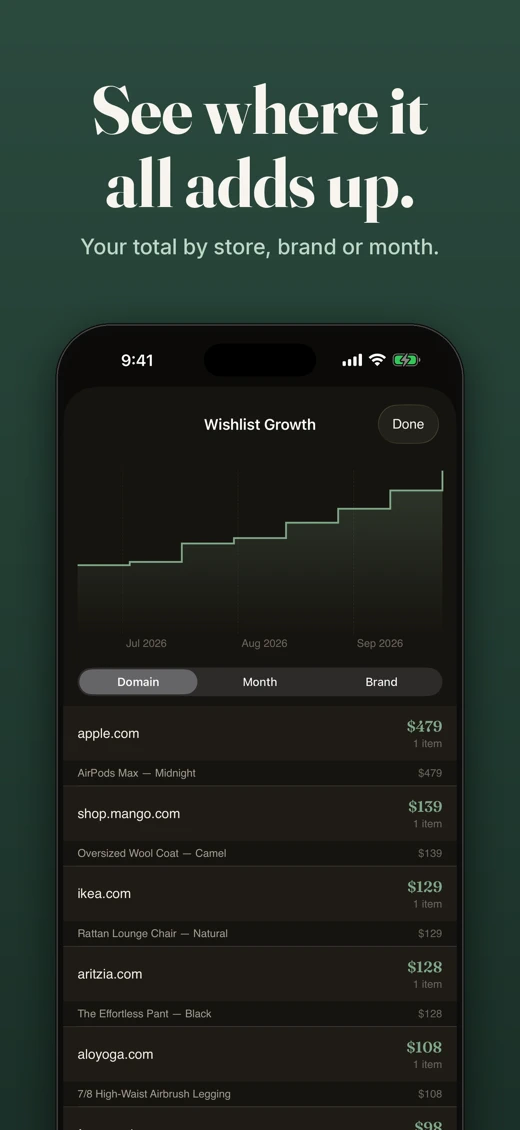ForLater: AI Shopping Wishlist screenshot 6
