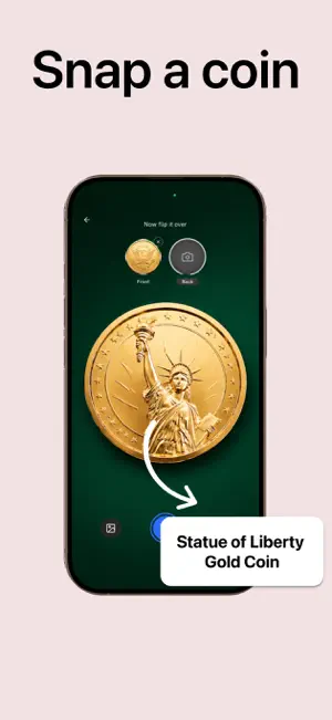Obverso: Coin Value Scanner screenshot 1