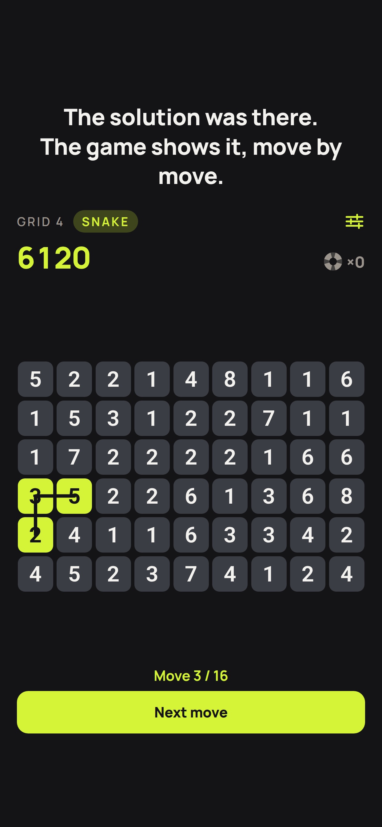 Screenshot 5 of Tercet Puzzle