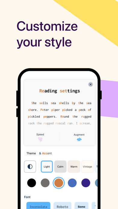 Celer: Speed Reading & Focus Screenshot