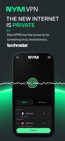 NymVPN – Anonymous No-Log VPN screenshot 1