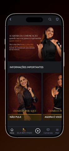 Palestrantes Ás screenshot