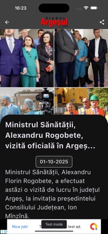 Ziarul Argesul screenshot