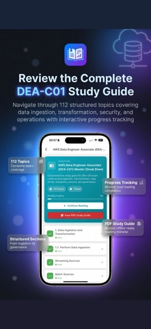 AWS DEA-C01 2026 ® ExamCert screenshot