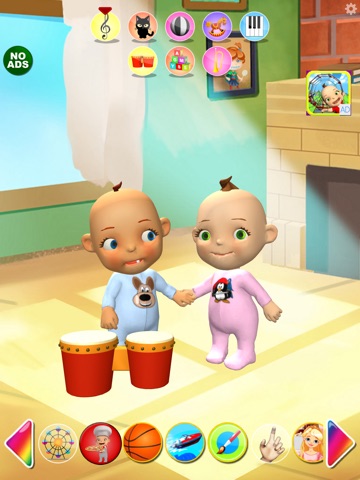 Talking Baby Twins Newborn 2 iPad screenshot