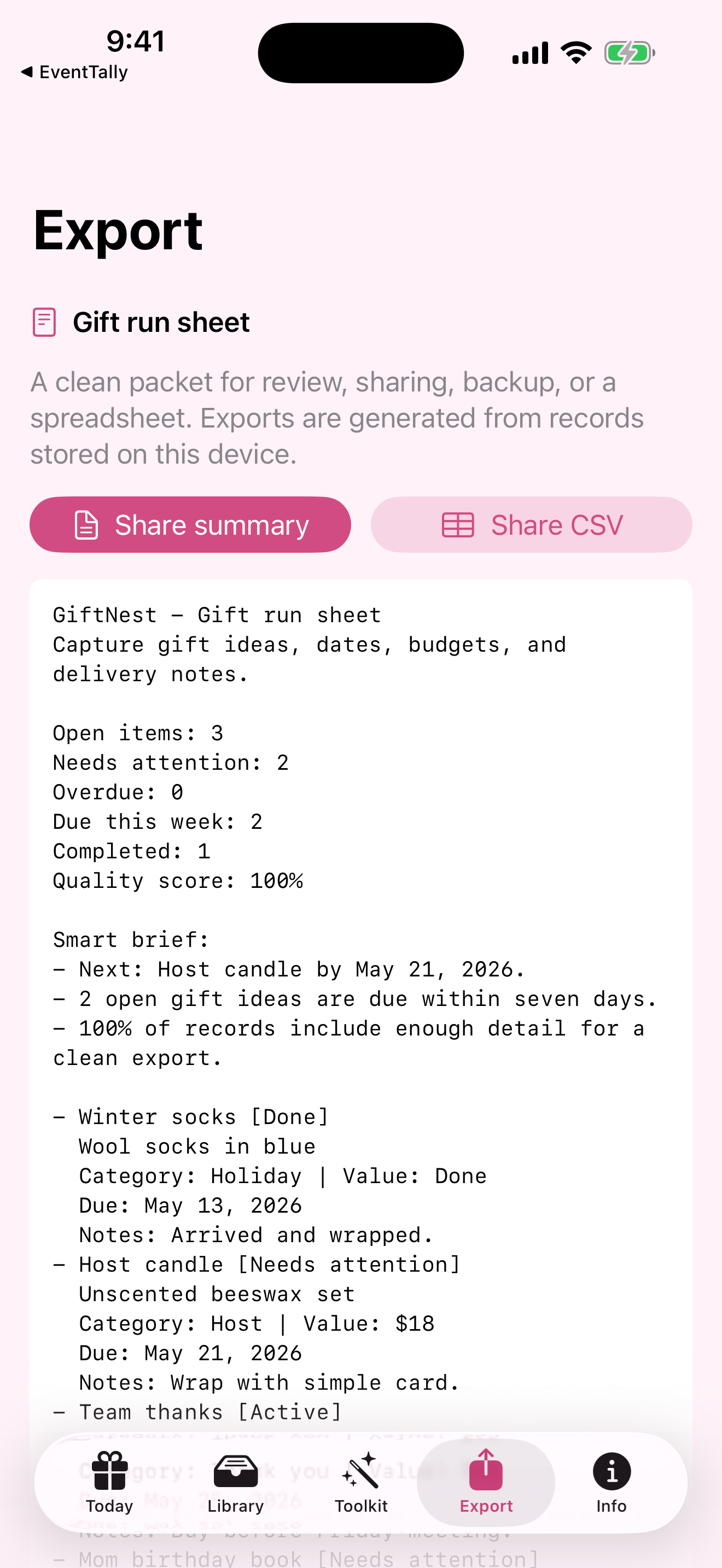 Gift Nester screenshot 5 of 5