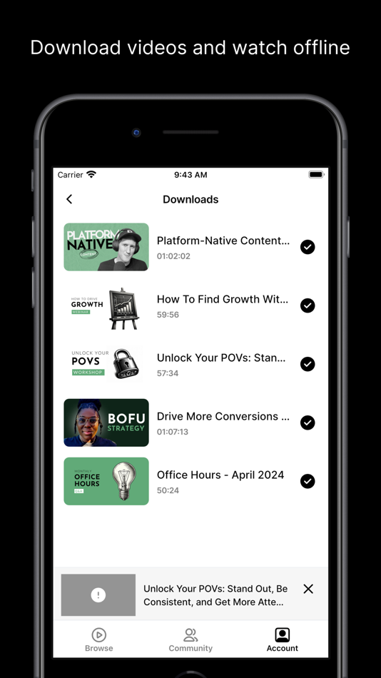 #2. Distribution First (iOS) 由: Justin Simon