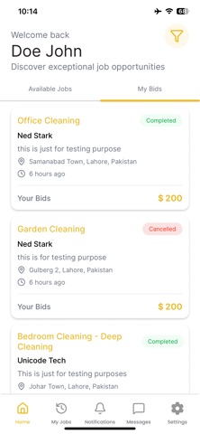 TaskHive: Cleaning Services screenshot