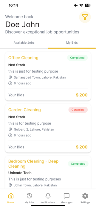 TaskHive: Cleaning Services Screenshot 3 of 8