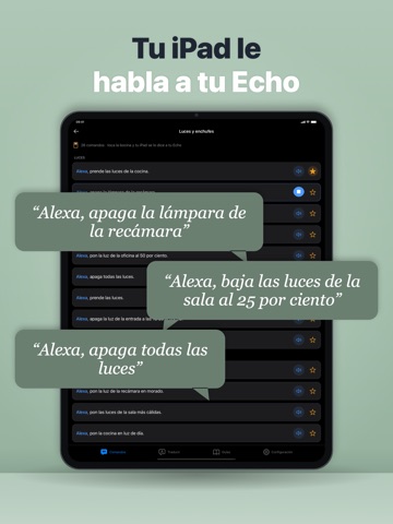 Comandos de voz para Alexa iPad screenshot 3