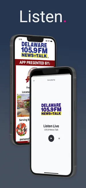 Delaware 105.9 screenshot 1