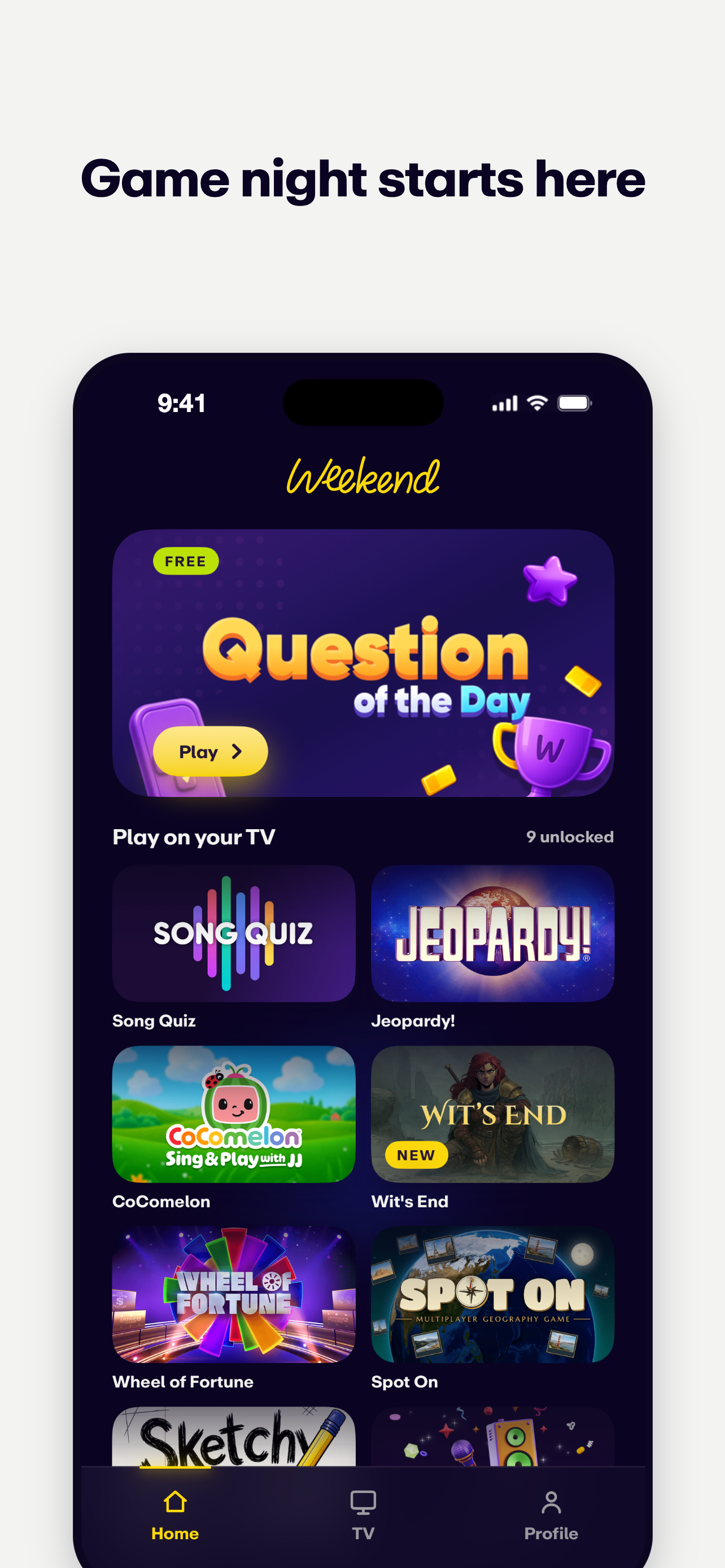 Weekend Games