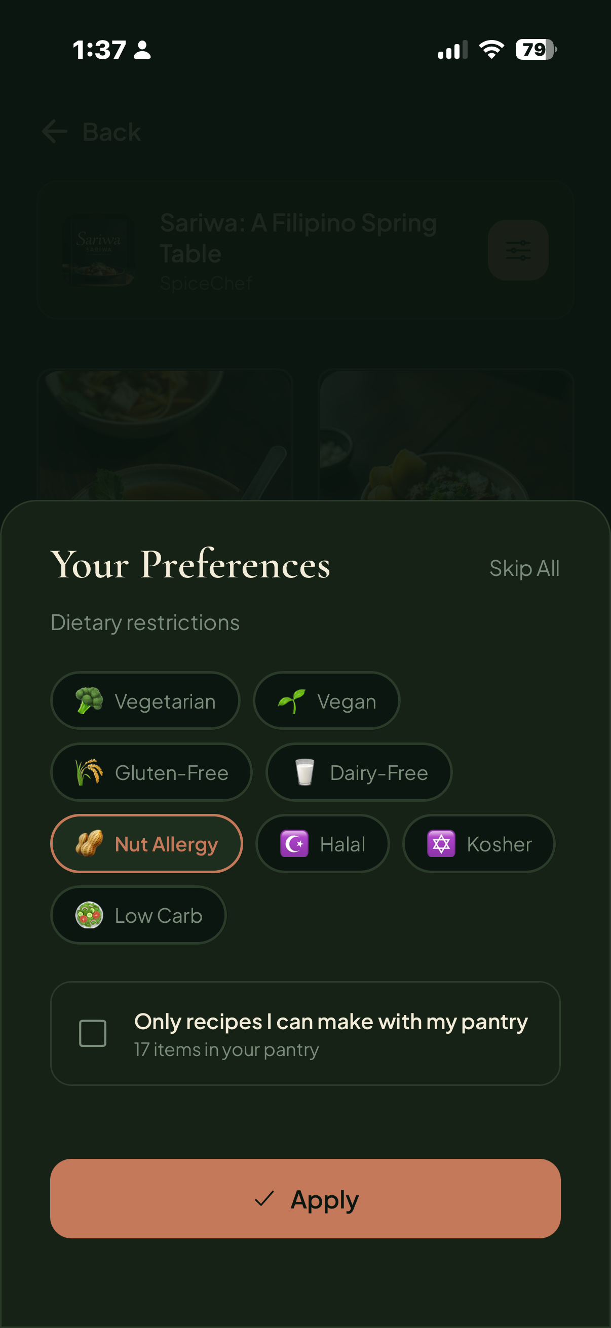 SpiceChef: AI Guided Cooking