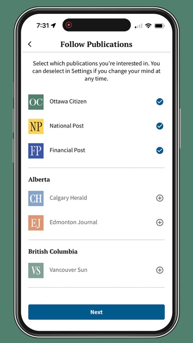 Screenshot #2 pour Ottawa Citizen