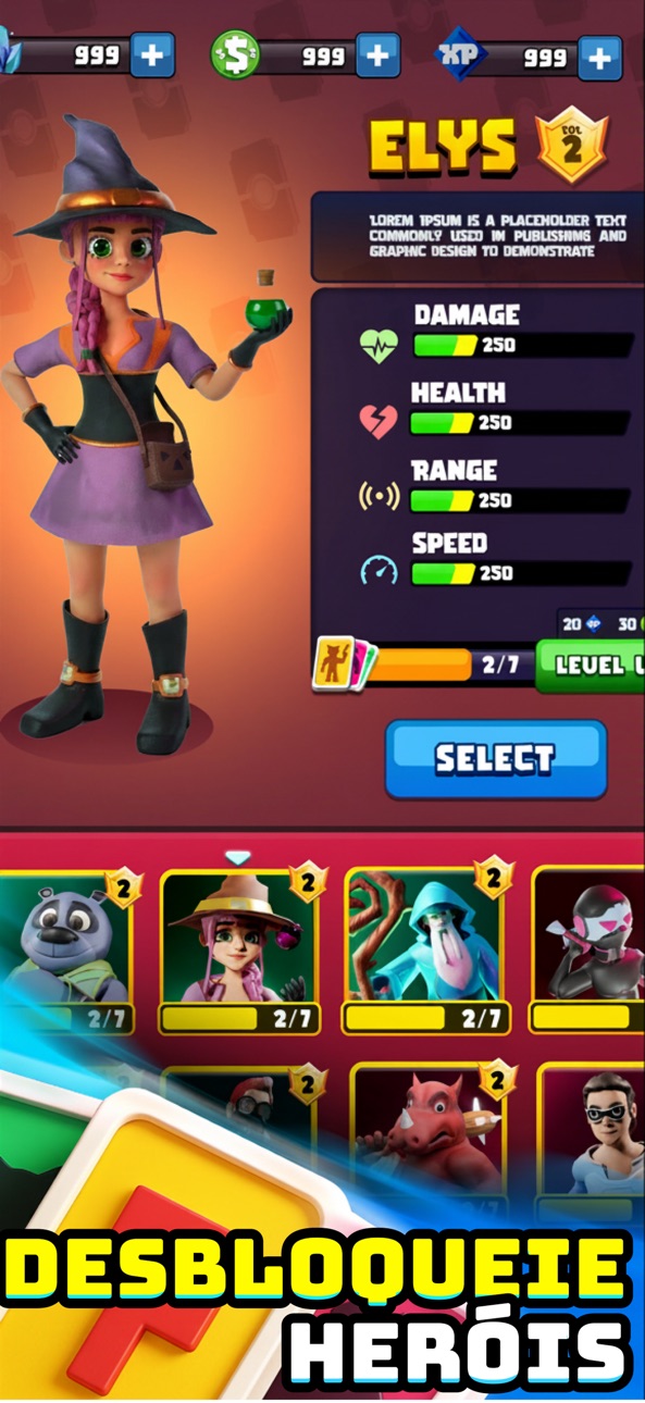 Arcado Battle: MOBA iOS Mod IPA screenshot 5 - iOS game interface