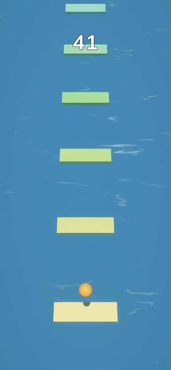 Screenshot #1 pour Hop Drop: Swipe & Tap