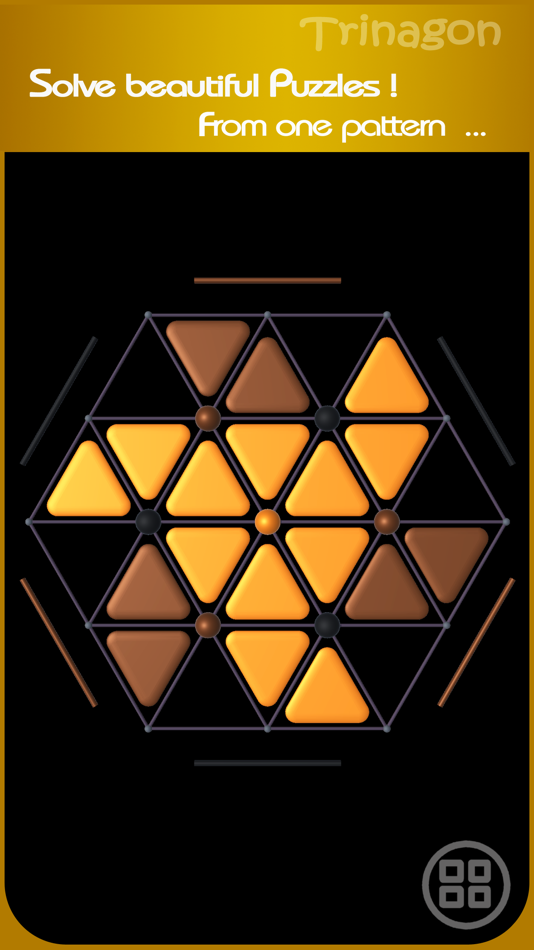 #1. Trinagon 3D Logic Puzzle (iOS) 由: lucas pradlwarter