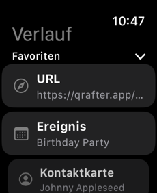 Qrafter: QR Code Scanner Screenshot