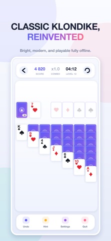 Solitaire Prisma: Card Game screenshot 1