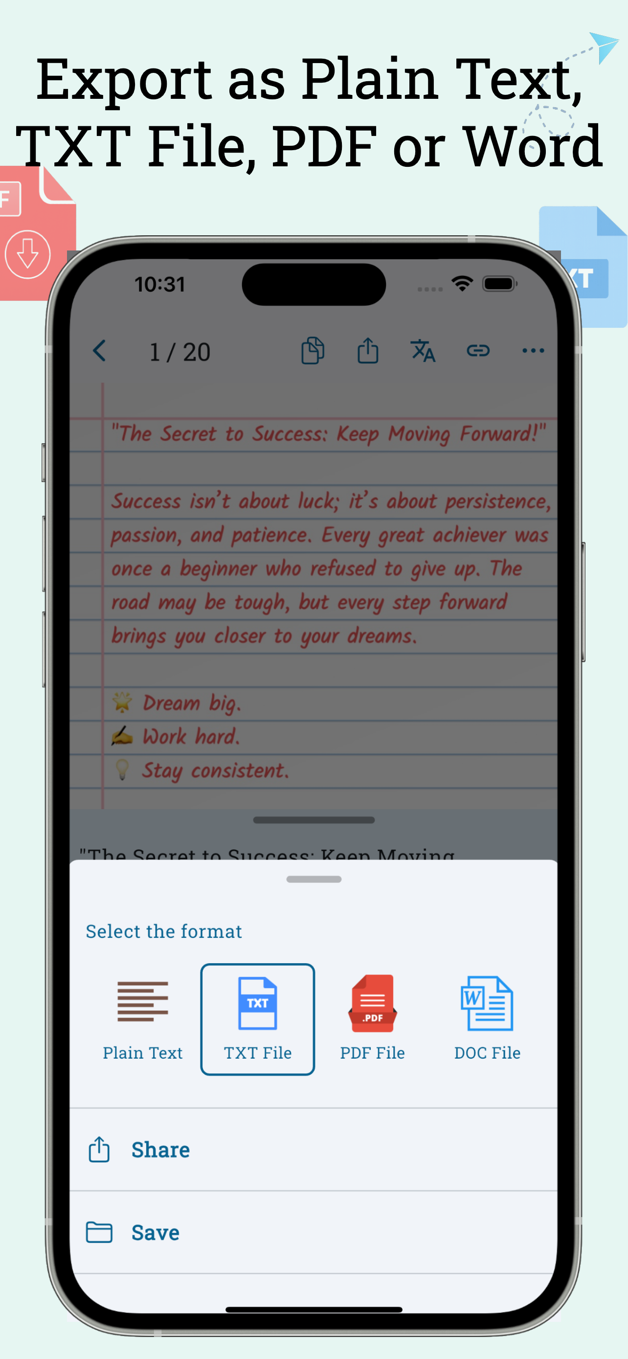 AI Scanner : Image to Text