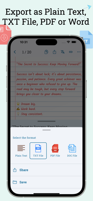 AI Scanner : Image to Text Screenshot 8 of 8
