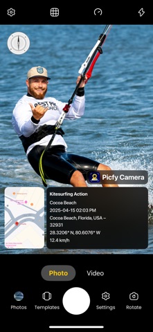 Timestamp Camera by PICFY Cam screenshot
