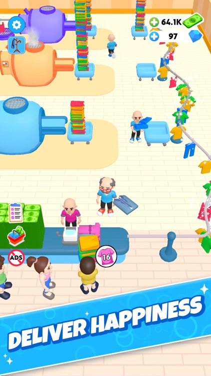 Laundry Rush - Idle Game screenshot-5