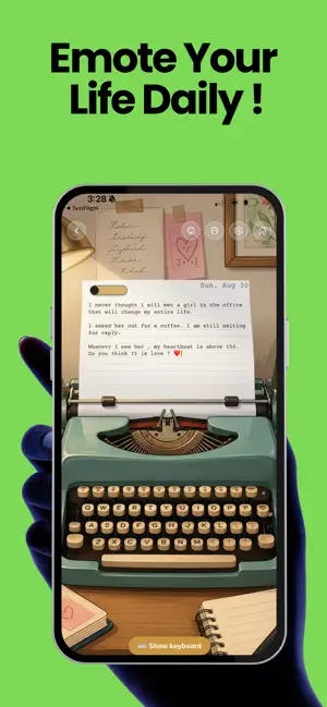 Emotion- Daily Journal & Notes screenshot 2